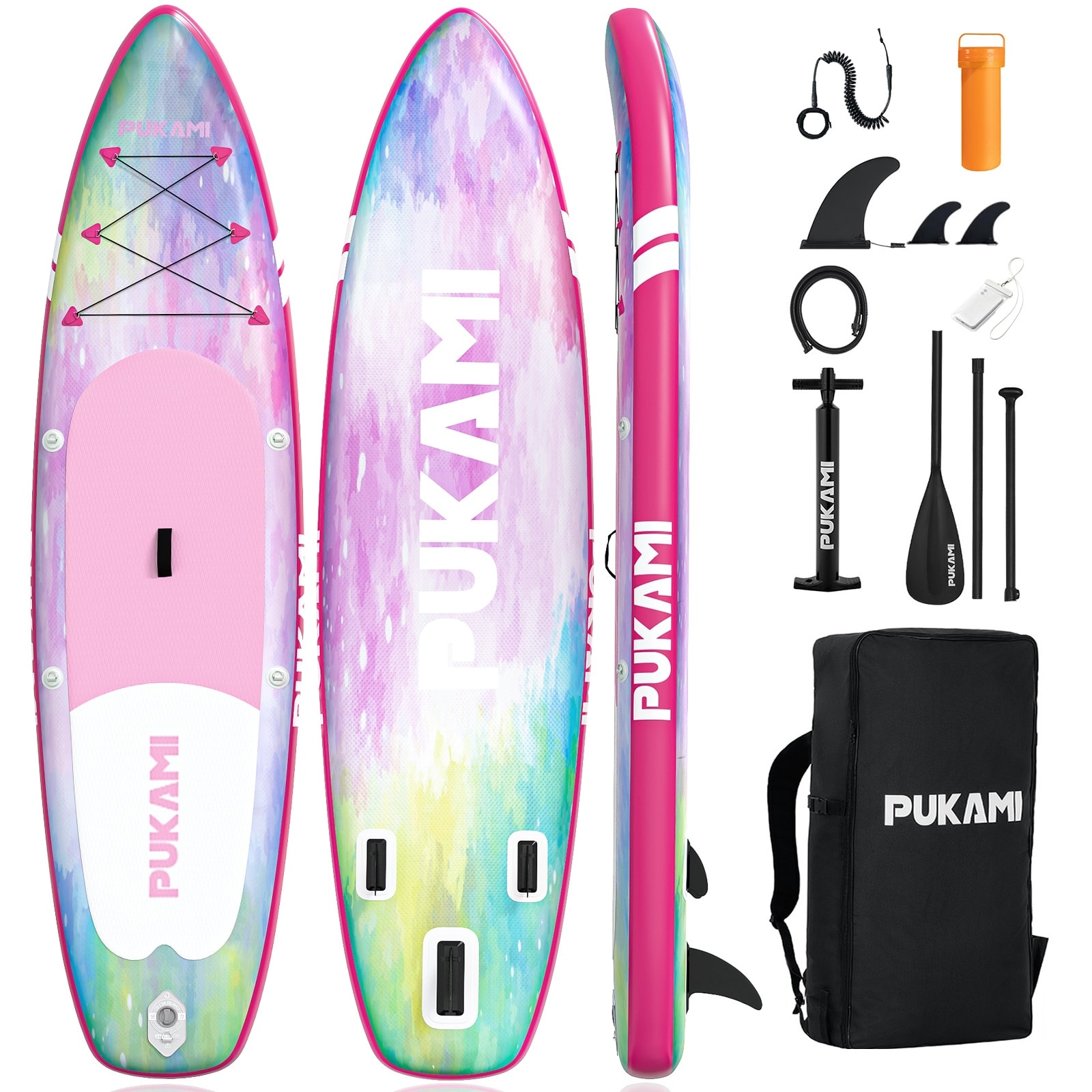 BOSSIN Inflatable Paddle Board for Adults,11'1"Stand Up Paddle Board