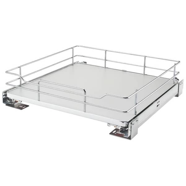 slide 2 of 5, Rev-A-Shelf 5330 Series 20-1/2 Inch Pull Out Cabinet Organizer Basket