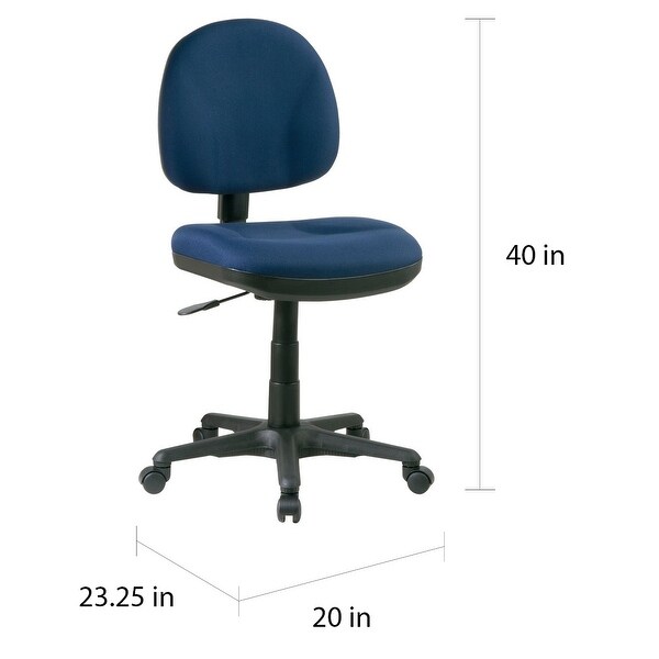 Small task best sale chair no arms