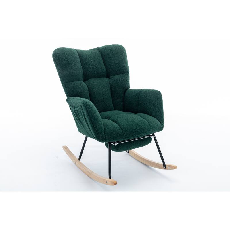 Teddy Fabric Rocking Chair