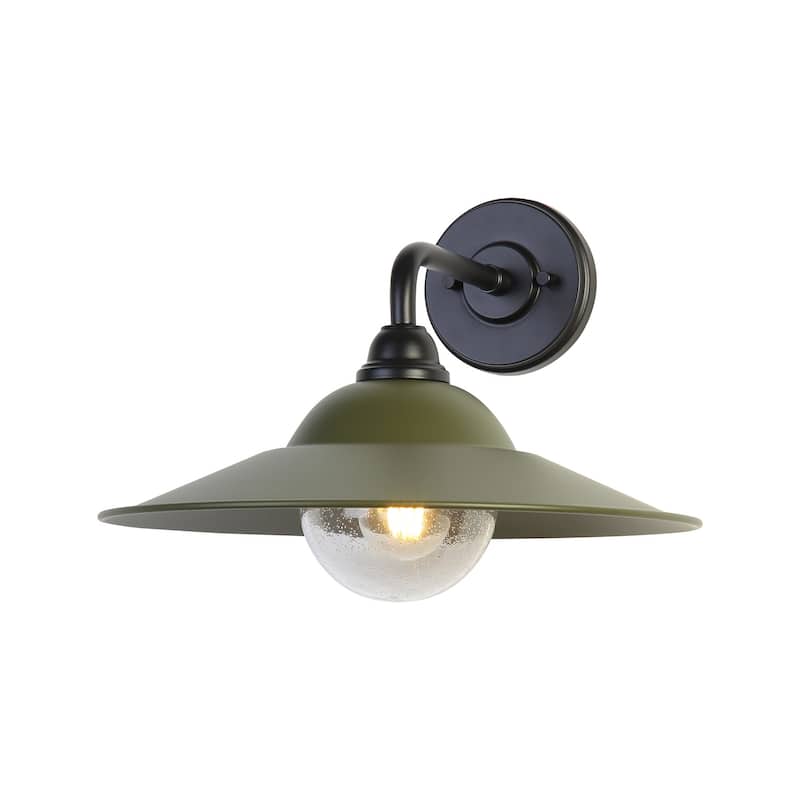Golden Lighting 5096-OWL-MP Croma 12" Tall Outdoor Wall Sconce