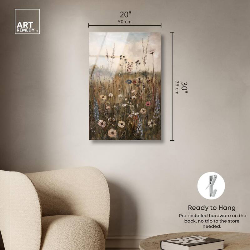 Field of Forgotten Dreams II Acrylic by Art Remedy, Ready to Hang