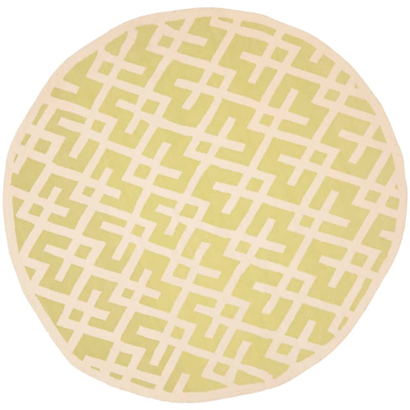 SAFAVIEH Handmade Flatweave Dhurries Eildine Modern Moroccan Wool Rug