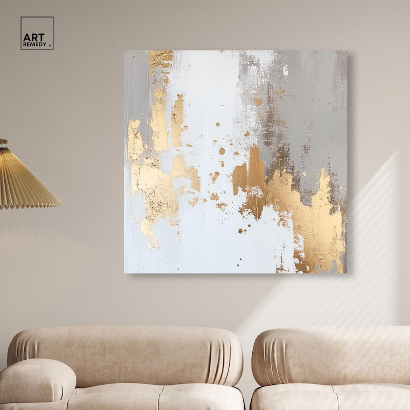 Ghostly Glimmer II Canvas by Art Remedy, Gallery Wrapped