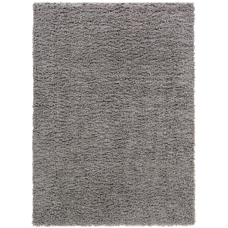 Livabliss Penny Solid Shag Area Rug