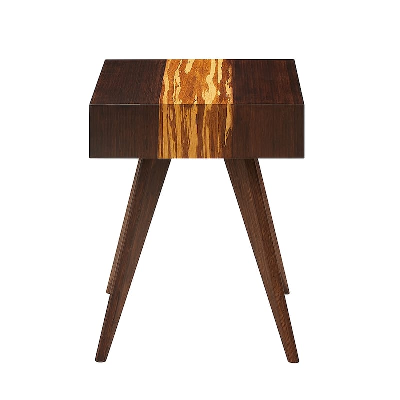 Sarah End Table, Burgundy