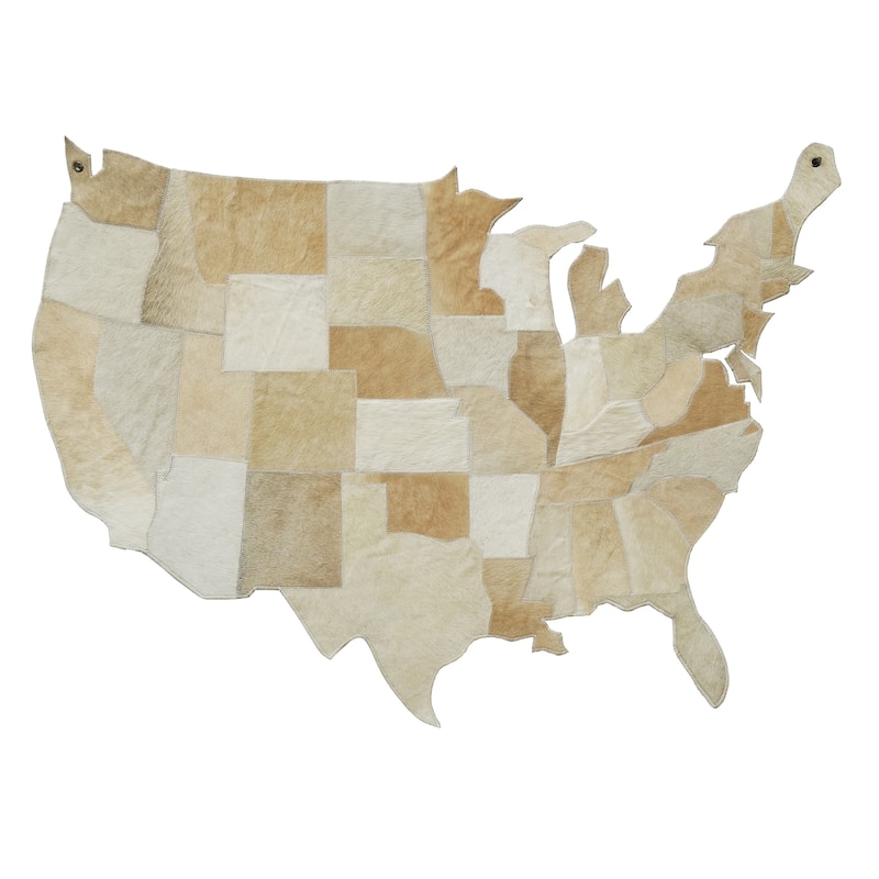 USA Leather Map