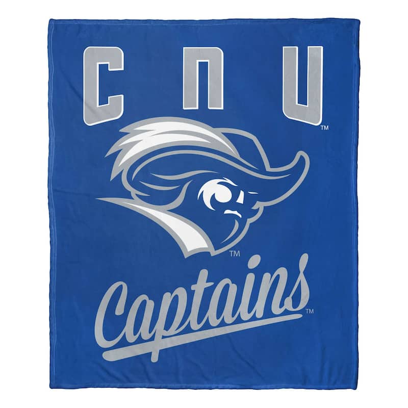 NCAA Coast-To-Coast Althletic Alumni Silk Touch Throw Blanket - 50" x 60" - Christopher Newport