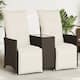 Option Brown With footrest/ Glass
