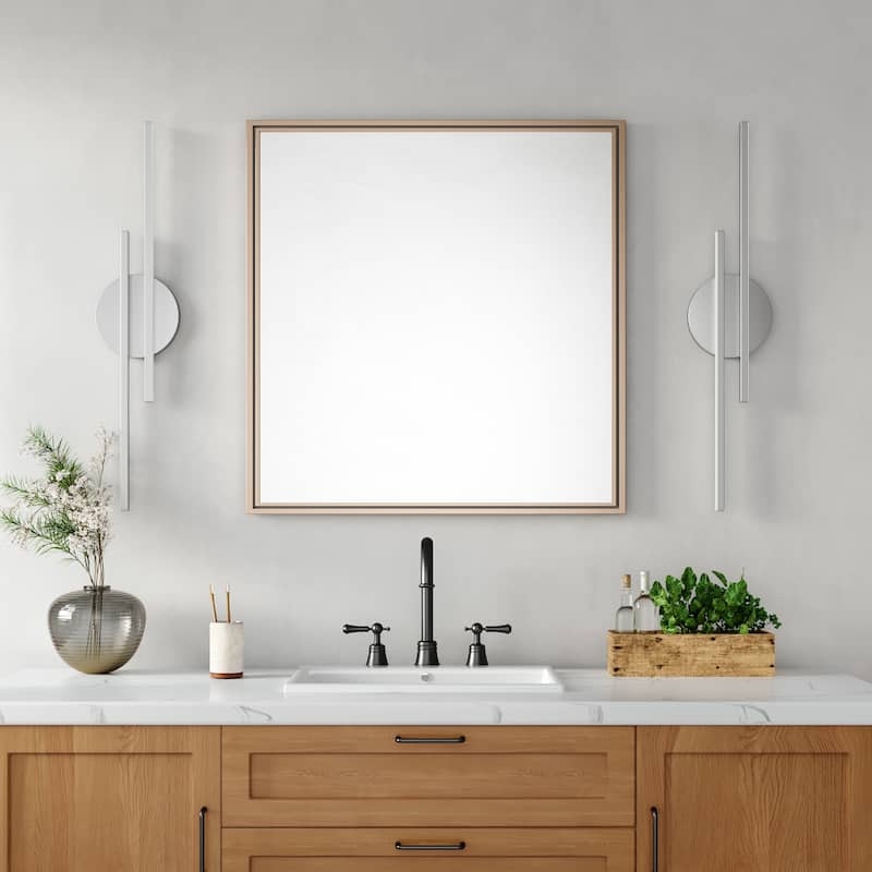 2-PACK Modern Dimmable Metal LED Bathroom Vanity Light