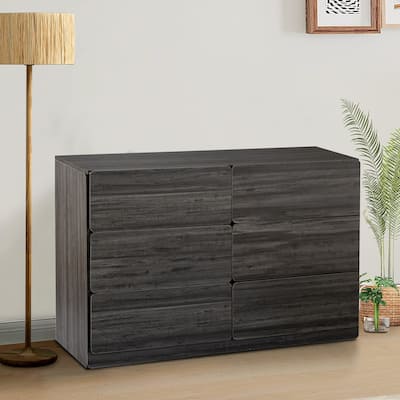 Classic 6-Drawers Double Dresser, for Indoor Use