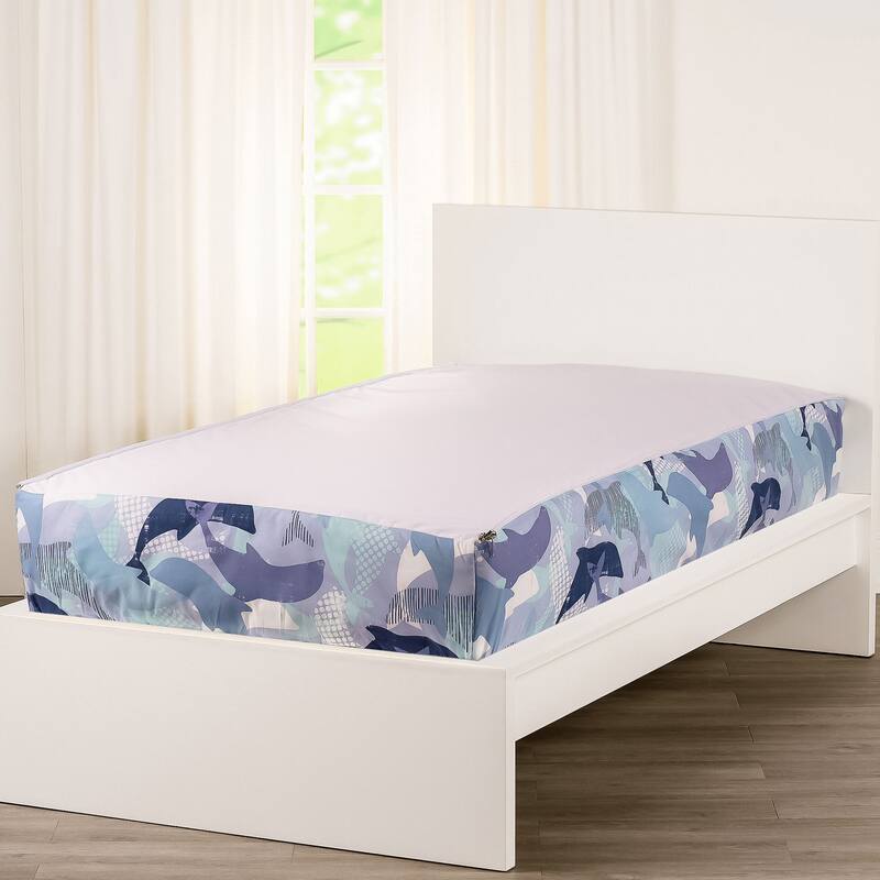 Siscovers Diving Dolphins Bunkie Deluxe Zipper Bedding Set