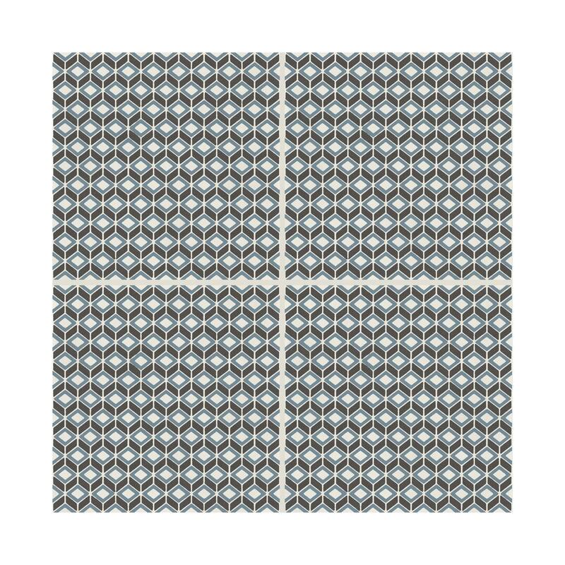 TileHQ 8 x 8 Glazed Porcelain Deco Tile (24 PC Per Carton) (10.32 SQFT Per Carton)