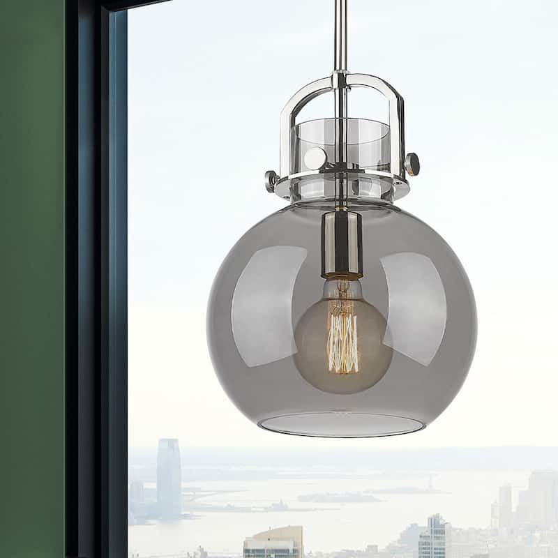 Innovations Lighting Newton Sphere - 1 Light 10" Stem Hung Pendant