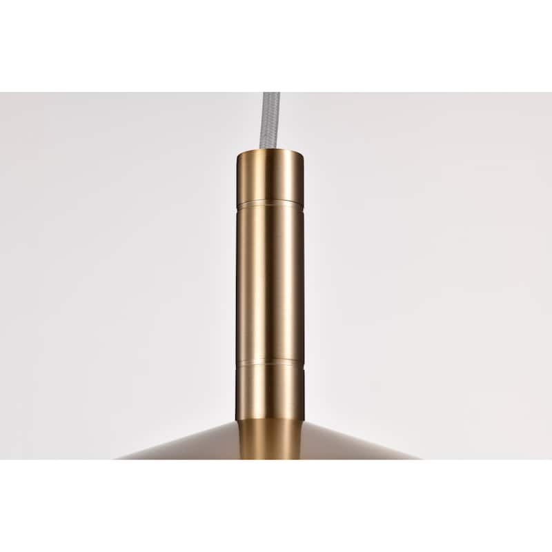Corrine 14 Inch LED Pendant Burnished Brass 3K/4K/5K CCT Selectable - Burnished Brass