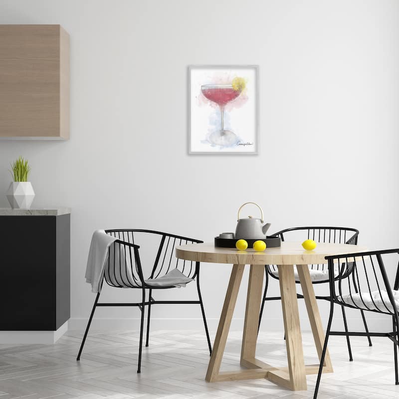 Stupell Soft Faded Cosmopolitan Framed Giclee Art Design By Matthew Piotrowicz