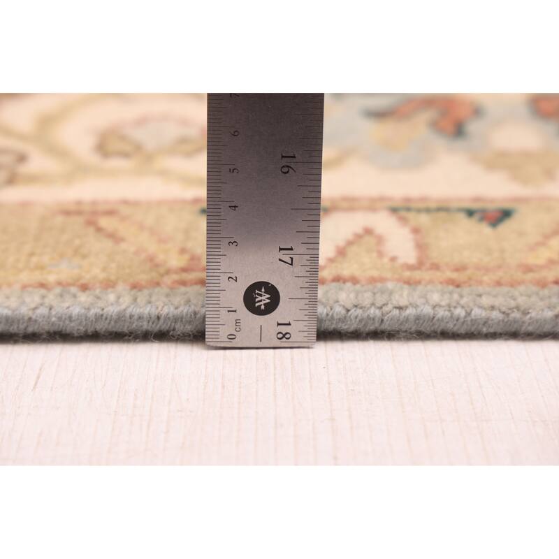 ECARPETGALLERY Hand-knotted Jules Serapi Light Denim Blue Wool Rug - 8'0 x 10'1