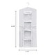 preview thumbnail 2 of 4, Wrapping Paper Storage Organizers- 2 Pack- Dual Sided Hanging Gift Wrap Station-Clear Compartments by Elf Stor