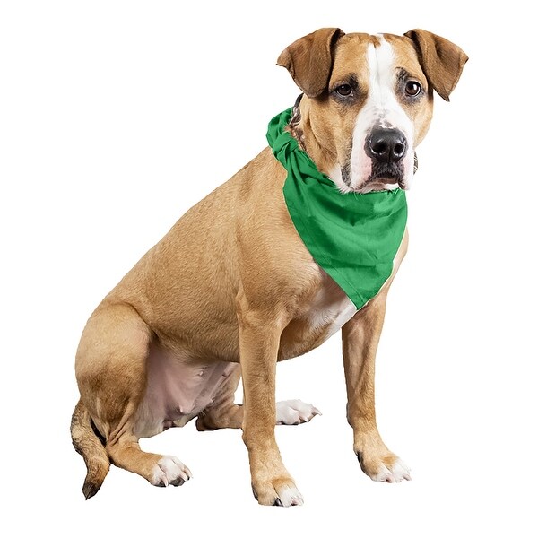 Plain dog bandanas bulk Clearance