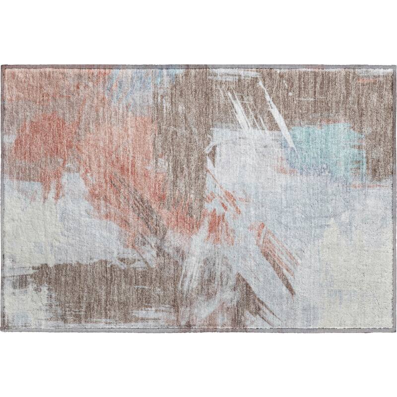 Premium Washable Super Soft Modern Brushstrokes Mayfield Rug
