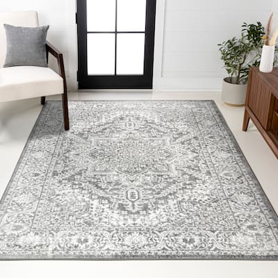 JONATHAN Y Traditional Persian Vintage Medallion Area Rug