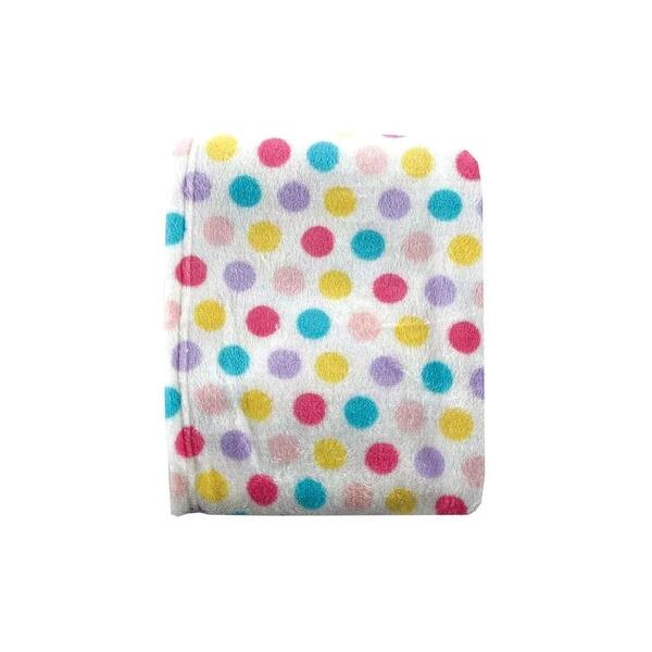 slide 1 of 1, Luvable Friends Baby Girl Coral Fleece Blanket, Pink, One Size - Pink - One Size