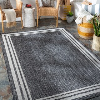 Artistic Weavers Jeremie Indoor/ Outdoor Border Area Rug