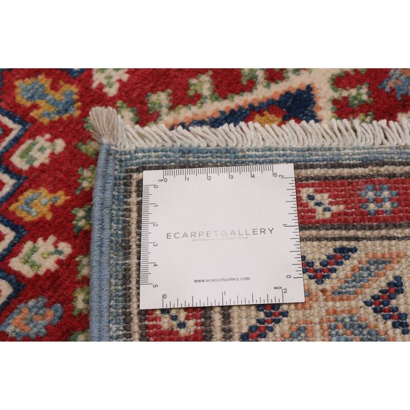 ECARPETGALLERY Hand-knotted Uzbek Ghazni Denim Blue Wool Rug - 2'9 x 9'5