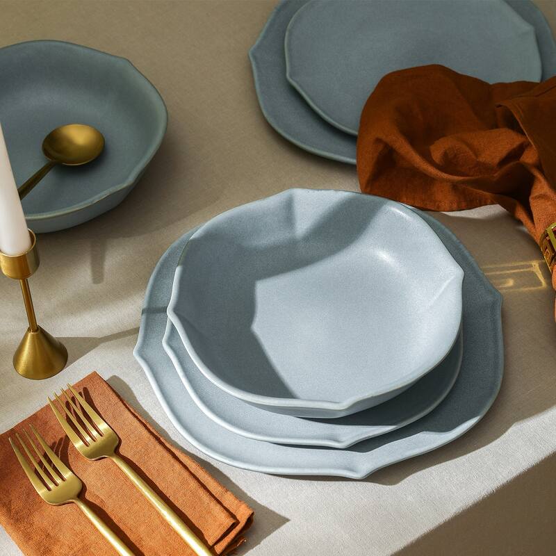 Stone Lain Baskerville Stoneware Dinnerware Set