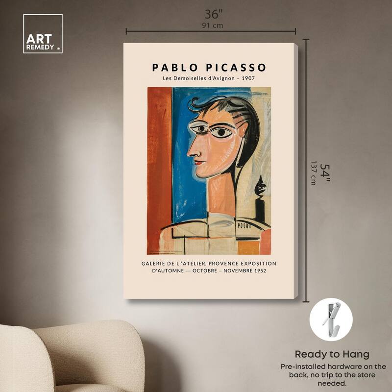 Avignon Woman's Canvas by Art Remedy, Gallery Wrapped