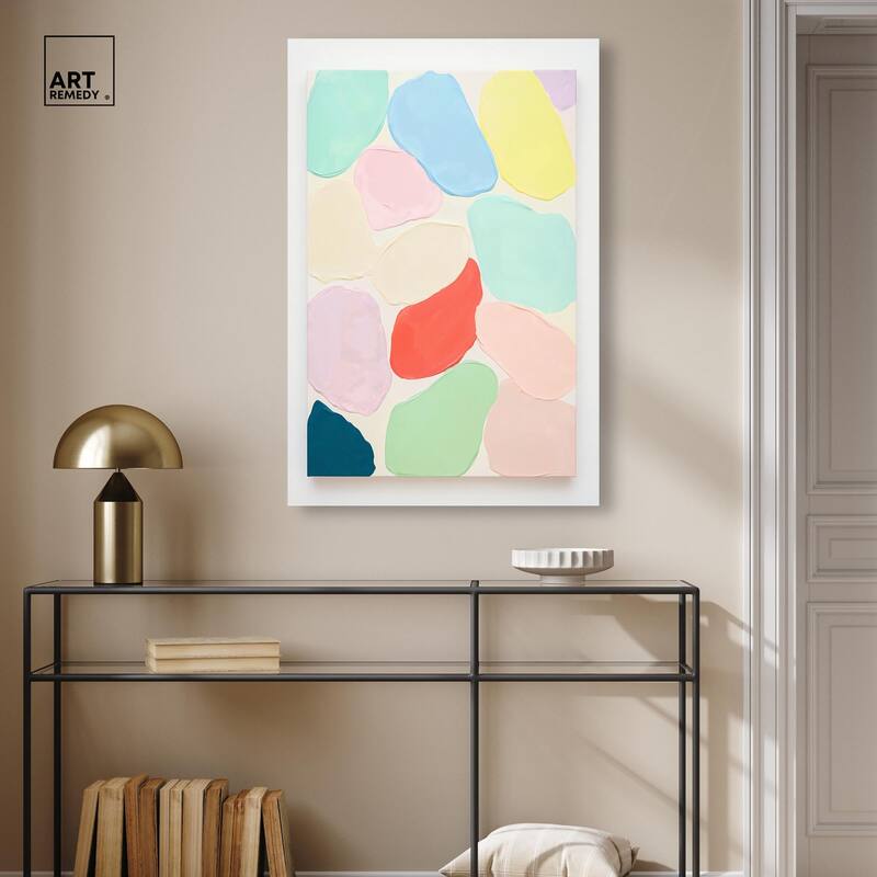 Sorbet Smudges I Canvas by Art Remedy, Gallery Wrapped