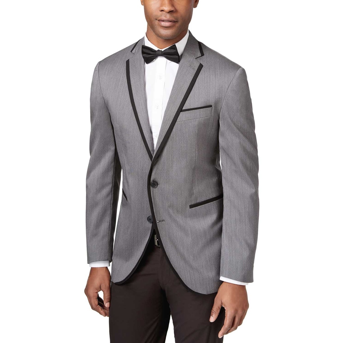Kenneth Cole REACTION Mens Two Button Slim Fit Sport Coat