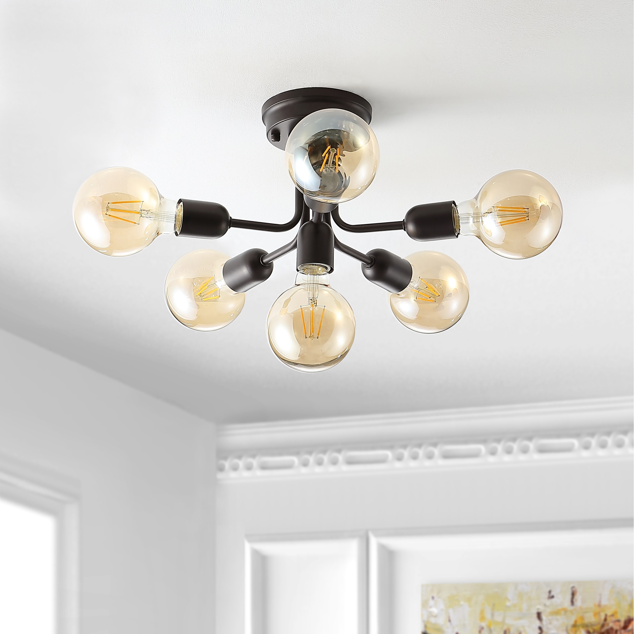 Jacobson Semi Flush Mount