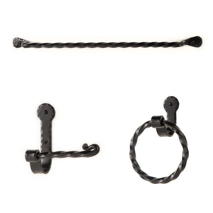 Iron discount towel hook