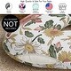 preview thumbnail 3 of 4, Sweet Jojo Designs Vintage Floral Boho Girl 100% Cotton Muslin Nursing Pillow Cover Case - Bohemian Shabby Chic Flower Farmhouse