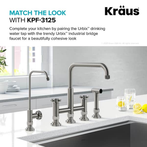 Kraus Ff 101 Urbix Drinking Water Dispenser Beverage Kitchen Faucet Overstock 31730691