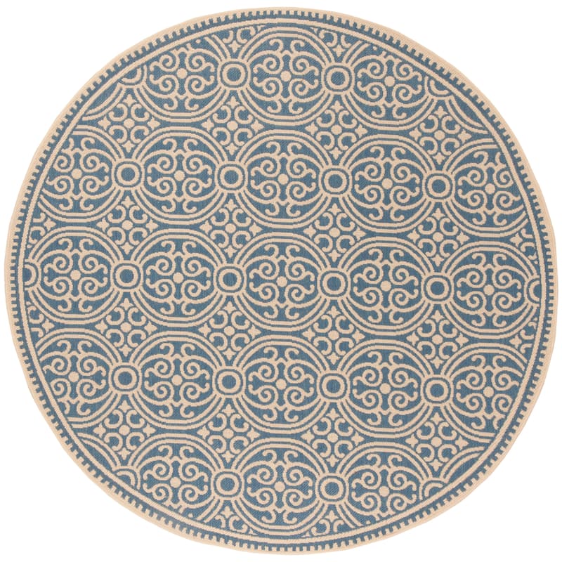 SAFAVIEH Linden Myriame Indoor/ Outdoor Waterproof Patio Backyard Rug
