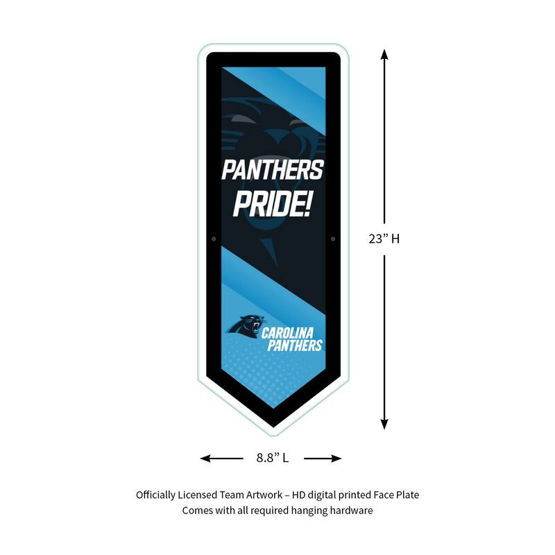 Carolina Panthers LED Lighted Sign