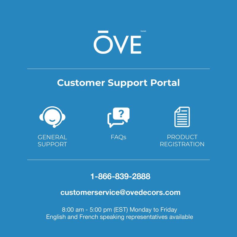 Ove Ella Dual-Flush Smart Bidet Toilet with Built-in Tank