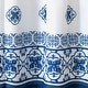 preview thumbnail 6 of 4, Amani Tile 3-Piece Kitchen Curtain Tier Set & Valance