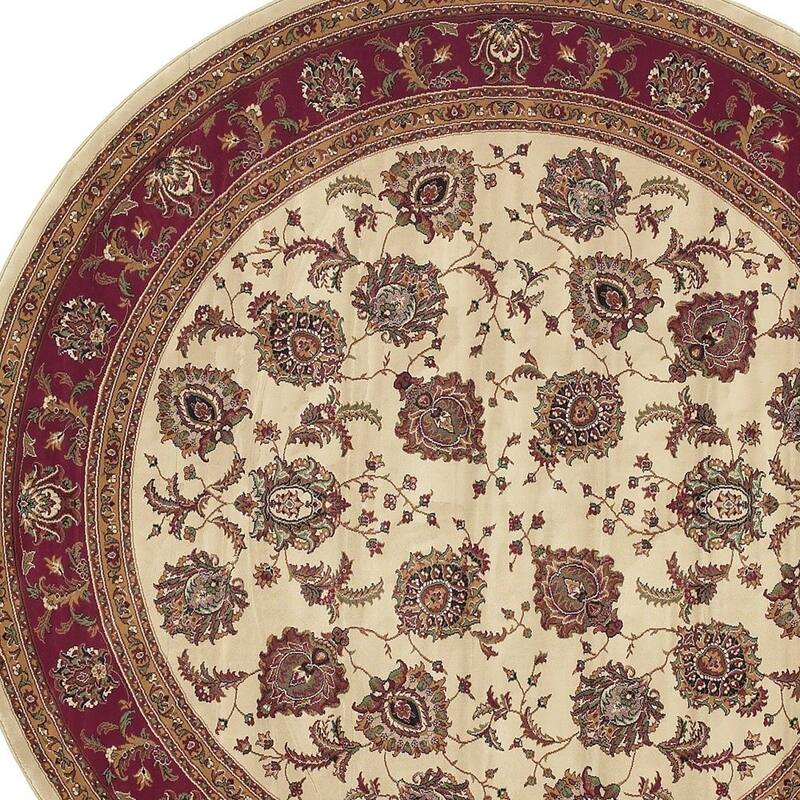 HomeRoots Oriental Traditional Rectangle Area Rug