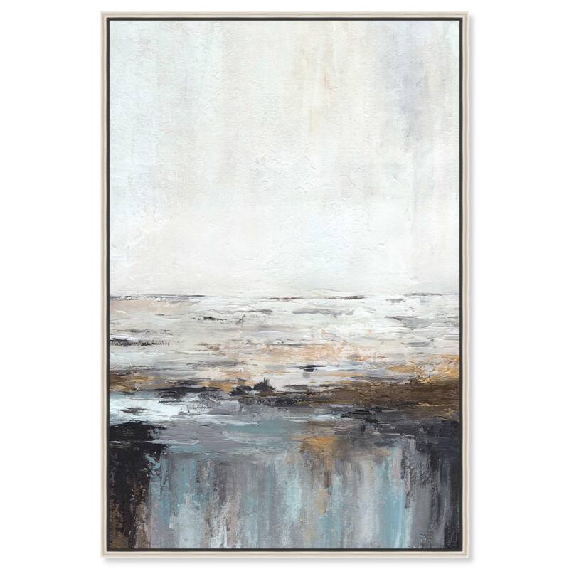 After the Rain II Canvas by Art Remedy - 10" x 15" - Silver