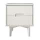 Middlebrook Mid-Century Solid Wood 2-Drawer Nightstand