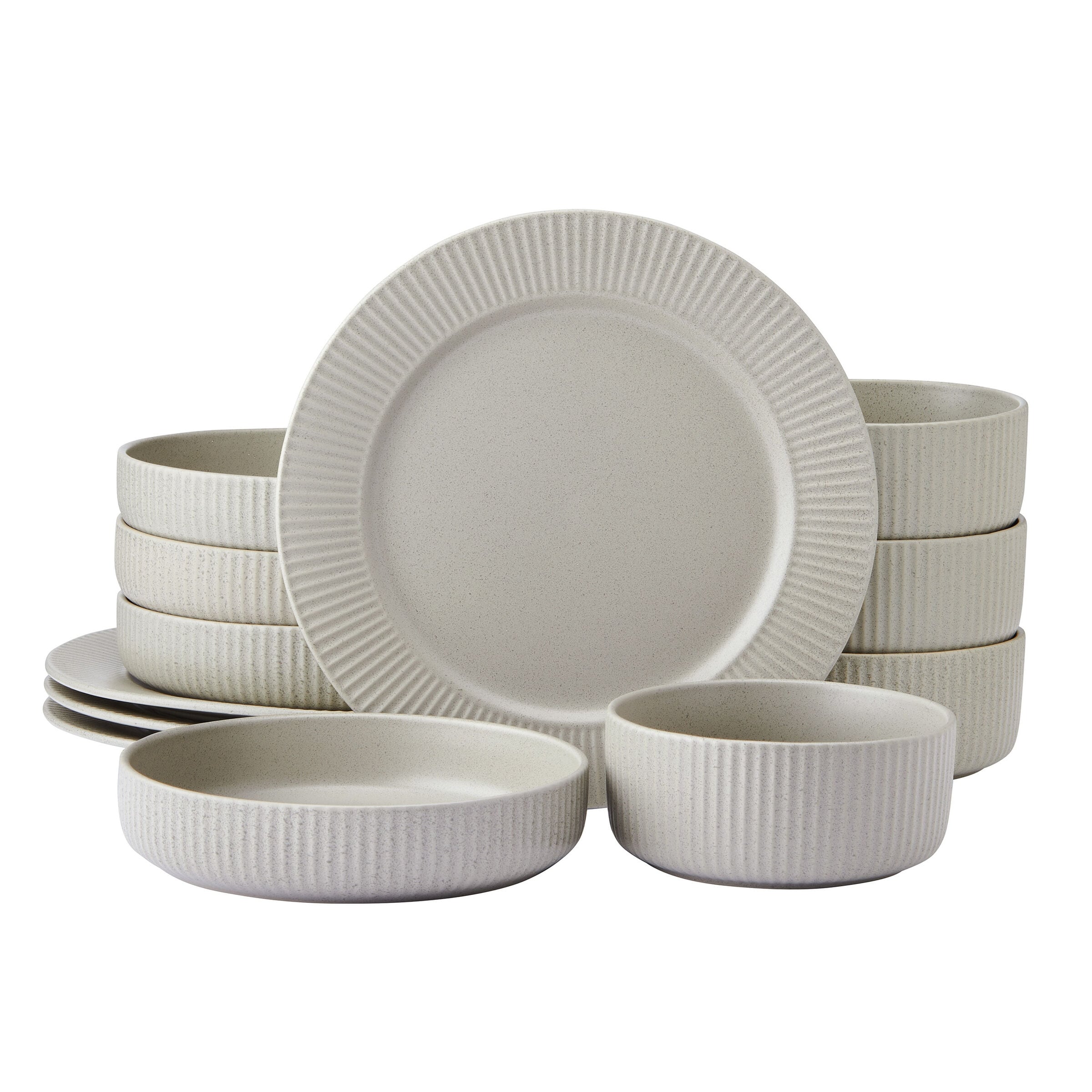 Pfaltzgraff Tranquility 12-Piece Dinnerware Set, Service for 4