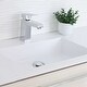 preview thumbnail 11 of 10, Single Hole Single Handle Bathroom Faucet Polished Chrome - Faucet Height: 6 1/2" | Spout Height: 4"