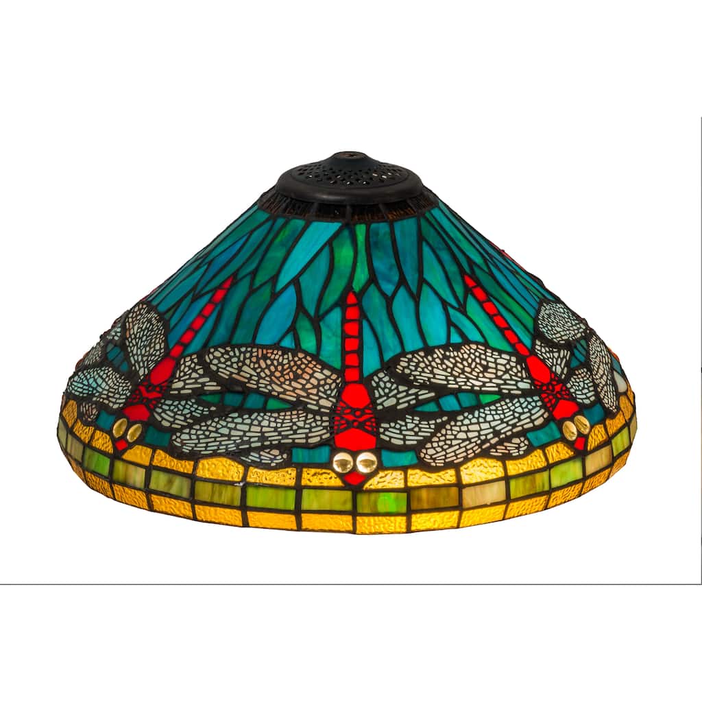 16 In. Wide Tiffany Dragonfly Shade