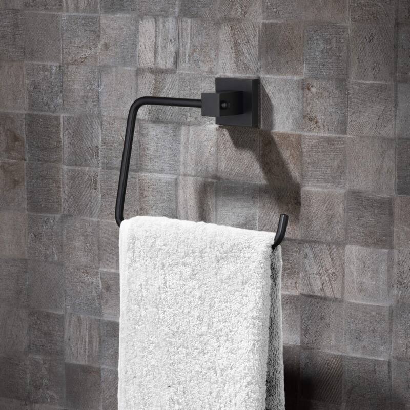 Cube 4-Piece Bathroom Hardware Set
