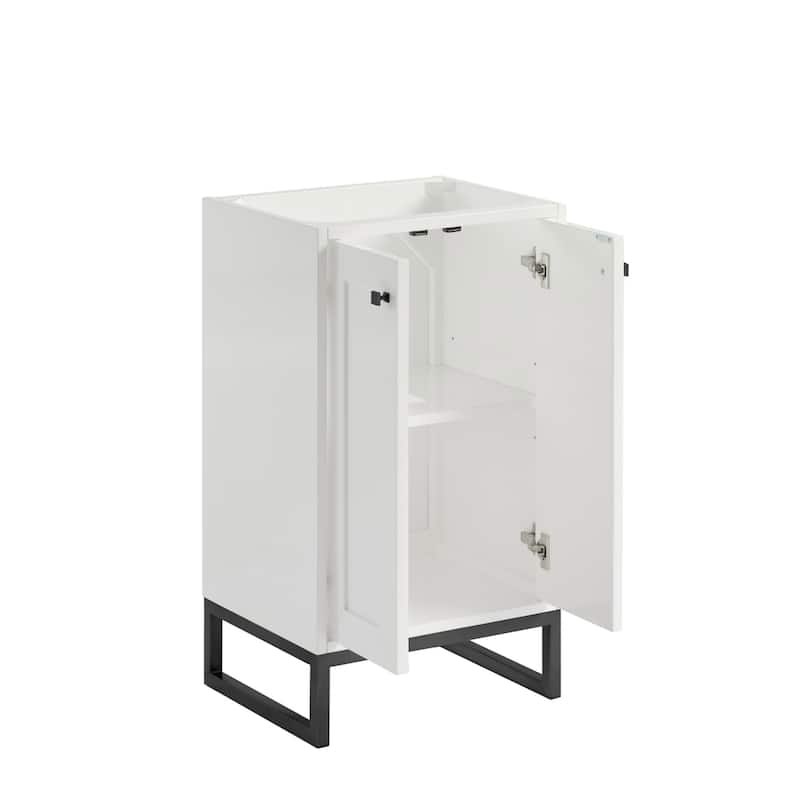 James Martin Vanities 533-V20-MBK Chianti 20" Dual-Mounted Single