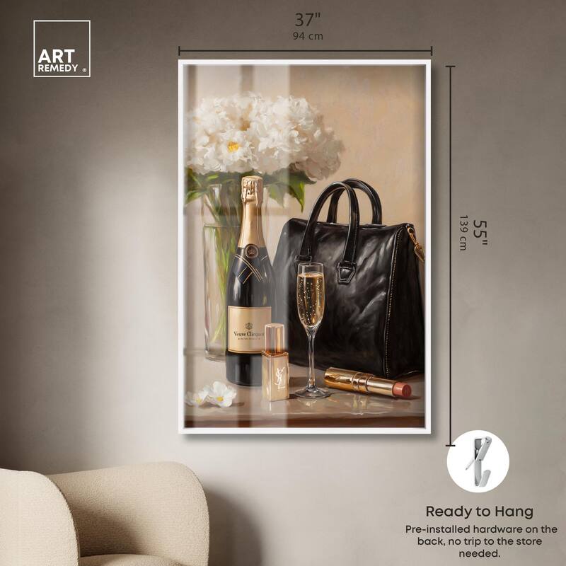 Cheers to Lovely Glam Shadowbox by Art Remedy