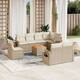 Option Beige 3x middle + Table + corner